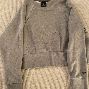 Nike crop sweatshirt